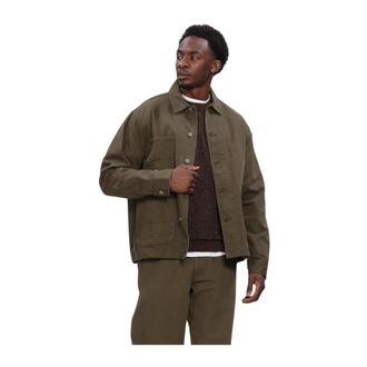 For&eacute;t Forager Twill Jacket - Heren - Jassen - Groen - Maat: L