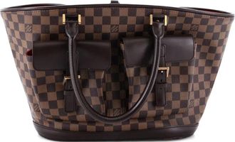Louis Vuitton Manosque Handbag Damier GM tote bag - Bruin
