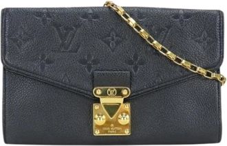 Louis Vuitton Pre-owned Cross Body Bags, female, Black, Size: ONE SIZE Pre-owned Canvas Cross Body Bag