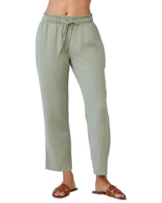 Bella Dahl Smocked Waist Trousers