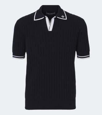 Dolce & Gabbana Polo de algod&oacute;n bordado