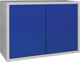OEM Armario De Pared Al 600 X An 800 X F 300 Mm De Chapa Maciza.1 Chapa De Acero Bd Gris Claro / Azul Genciana