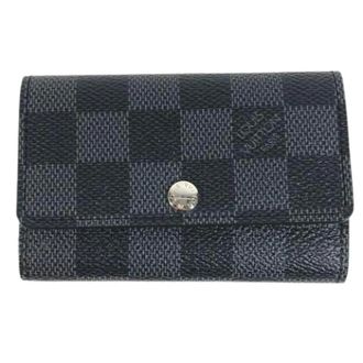 Louis Vuitton Pre-owned Canvas Keycase - unisex - Louis Vuitton Vintage - Vintage Wallets - Black - ONE SIZE - Pre-owned