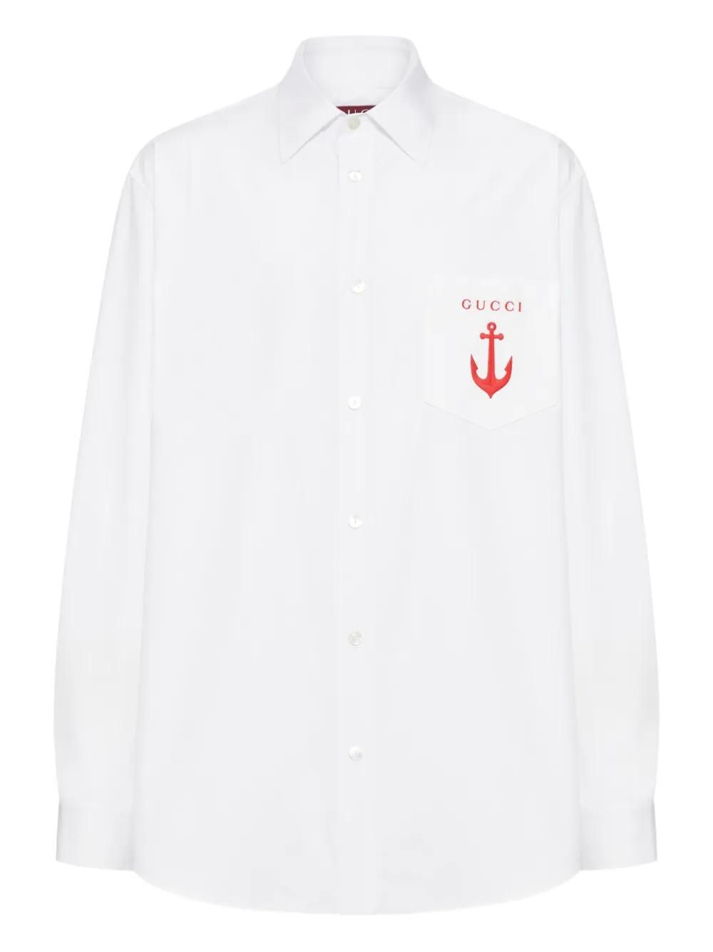 Gucci: White Long Sleeve Shirts now up to −52% | Stylight