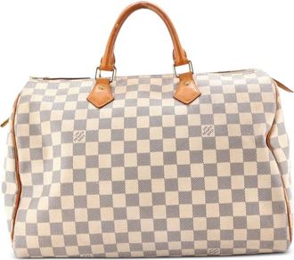 Louis Vuitton Speedy Handbag Damier 35 satchel - Wit