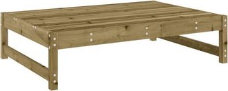 vidaXL Garden Footstool 120x80 cm Impregnated Wood Pine vidaXL