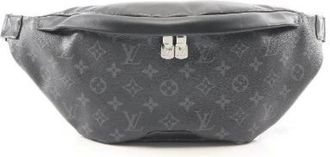 Louis Vuitton Pre-owned Discovery Bumbag Monogram Eclipse Waist Bag - - Pre-owned - Uomo - Nero - ONE SIZE