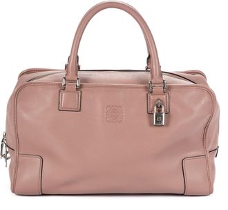 Loewe Pre-owned Womens Amazona 36 Handbag - Purple - One Size