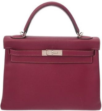 Hermès Rose Tyrien Tosca Epsom Leather Briefcase (Pre-Owned)