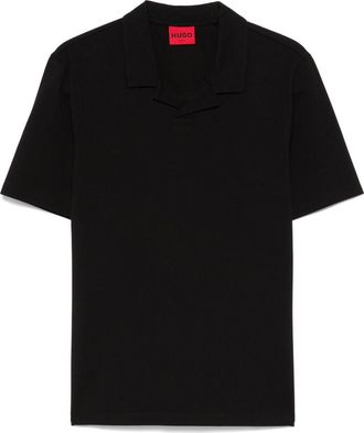 BOSS short-sleeve polo shirt - Black