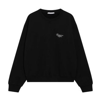 Givenchy Fleece Sweatshirt with Stamp Print - female - Givenchy - Sweatshirts - Black - S - Sweatshirts & Hoodies
