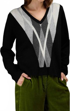Love Binetti Winston Sweater In Black Multi