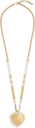 Dolce & Gabbana Elegante Ketting met Uniek Ontwerp - Dames - Kettingen - Geel - ONE Size - Accessoires