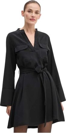 Silvian Heach Vestido Corto Reimba - Dresses - Mujer - Negro - S