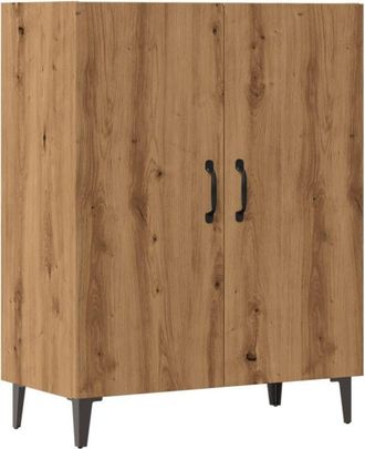 vidaXL Sideboard Artisan Oak 70x34x90 cm Engineered Wood Vidaxl