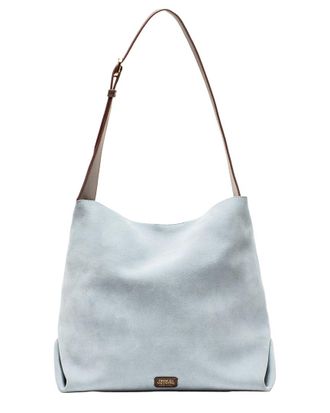 Frances Valentine Brynn Suede & Leather Hobo Bag
