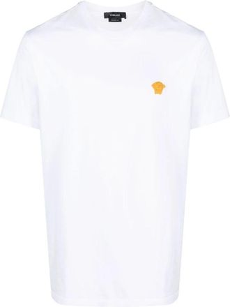 Versace Medusa T-Shirt - Heren - T-shirts - Wit - 2XL - Katoen - Tops