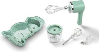 Jata Set Molde Y Mini Batidora Infantil Elect C/picador Jata
