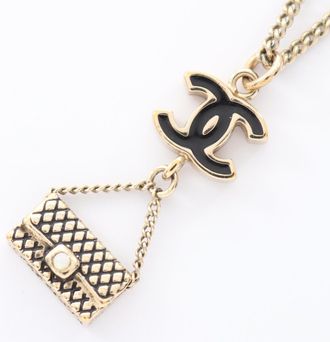 Chanel gold gold Plating Necklace (Pre-Owned)