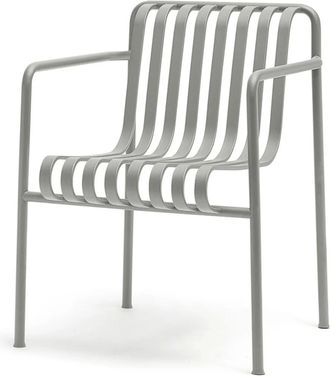 HAY Palissade Dining Armchair, hellgrau