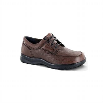 Apex Mens Casual Walker Shoes In Brown