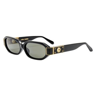 Linda Farrow unisex, Accessoires, Zwart, Maat: 59 MM