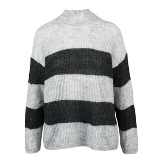 Max Mara Truien & Vesten, Dames, Grijs, XS, Wol, Maglione Lupetto