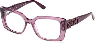 Guess Optical Glasses - Dames - Brillen - Paars - 51 MM - Accessoires