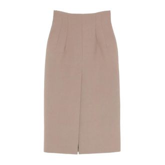 MUGLER Dames, Rokken, Bruin, Maat: S