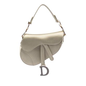 Dior Pre-owned Dior Mini Satin Crystal Embellished Saddle Bag Ladies 6BIH48BFLZI70N3N
