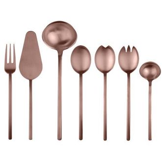 Mepra Due Serving Set - 7 Pieces in Ice Bronze at Nordstrom