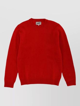 MC2 Saint Barth wool crew neck sweater ribbed trims