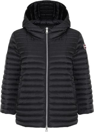 Colmar Zwarte Jas Extra Slim Fit - Dames - Ski Jassen - Zwart - 2XL - Fitness