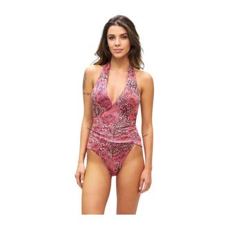 F**k Monokini Reversibile - - Swimwear - Donna - Multicolore - S