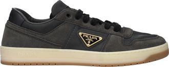 Prada Sneakers Downtown Herrens Wildledergrau/H&auml;matit