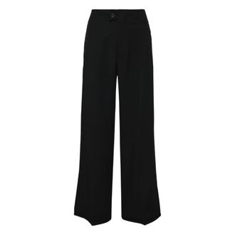 Yohji Yamamoto Mujer, Pantalones, Negro, Talla: S