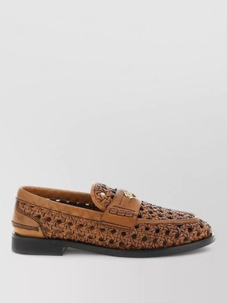 Miu Miu leather loafers