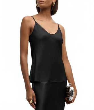 Sablyn Womens Gloria Cami Shirt In Black