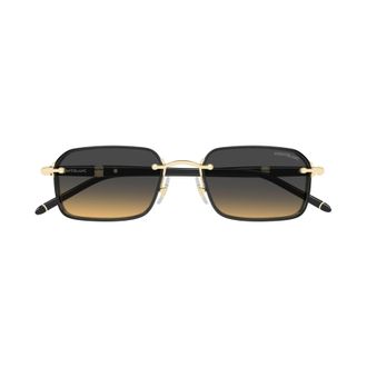 Montblanc Bold Square Frame Gradient Lens Montblanc Sunglasses