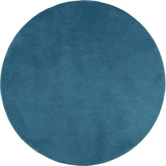 vidaXL Rug oviedo Short Pile Turquoise ø 160 cm Vidaxl