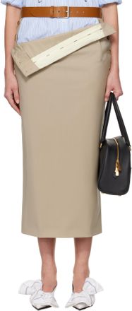 ワンピース MOSCHINO Women Mid Skirts A0406 0534 2001 WHITE 20026818_45307468_1000.jpg