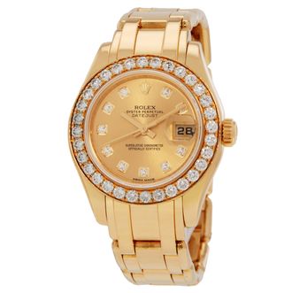 Rolex Pre-owned Rolex Lady-Datejust Automatic Chronometer Diamond Ladies Watch 80298