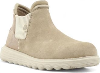 Hey Dude Branson Chelsea Boot - Dames - Chelseaboots - Beige - 40 EU - Leer - Schoenen