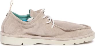 Panchic Lace-Up Su&egrave;de Schoenen - Heren - Veterschoenen - Beige - 41 EU - Su&egrave;de - Schoenen