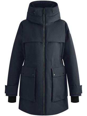Fusalp Elisabeth coat - women - Polyester/Polyurethane/Duck Down/Duck Feathers/Polyamide/Polyester - 40 - Blue