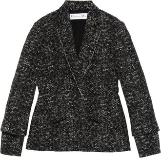 Dior Blazer monopetto anni 2010 - Nero