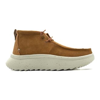 Hey Dude Schoenen, Dames, Bruin, 37 EU, Bruin Leren Platte Schoenen