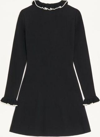 Valentino Abito In Maglia Donna NERO/AVORIO XL