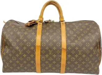 Louis Vuitton Pre-owned Weekend Bags, unisex, Brown, Size: ONE SIZE Pre-owned Boston Bag