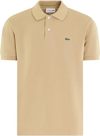 Lacoste Tops, Heren, Beige, S, Heren Beste Polo Shirt